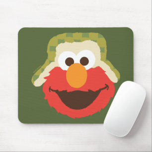 Elmo Woodland Face Mouse Mat