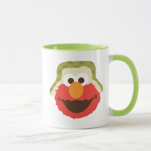 Elmo Woodland Face Mug