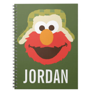 Elmo Woodland Face Notebook