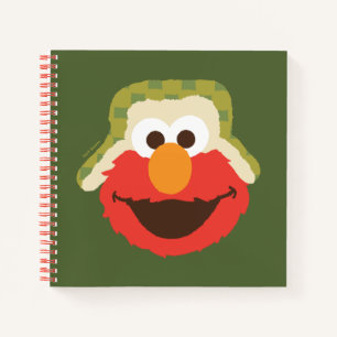Elmo Woodland Face Notebook