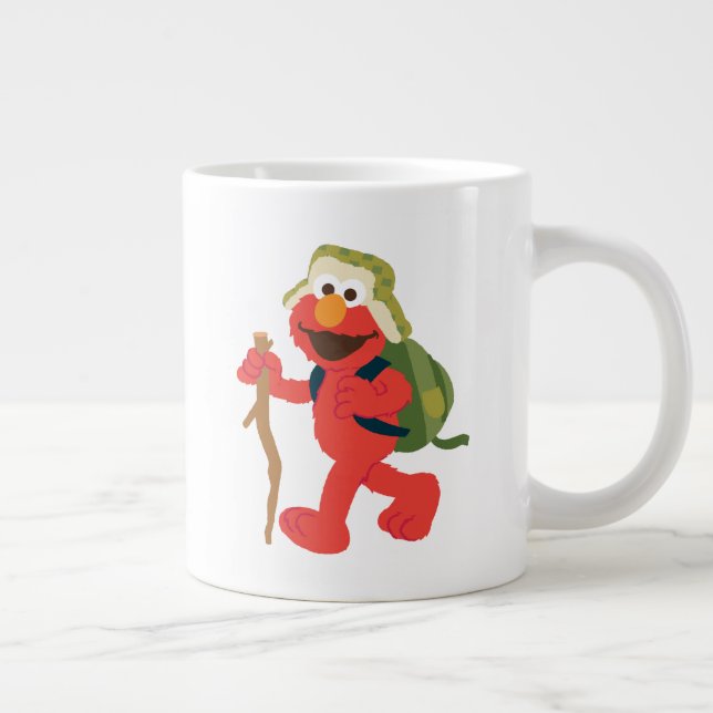 Elmo Woodland Hike Large Coffee Mug (Right)