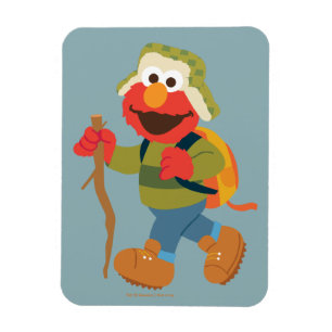 Elmo Woodland Hike Magnet