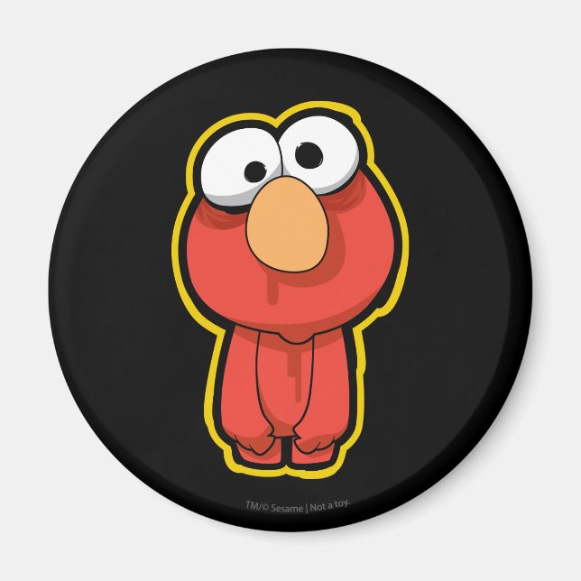 Elmo Zombie Magnet (Front)
