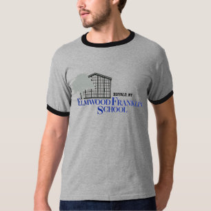 Elmwood Franklin School Retro Logo T-Shirt