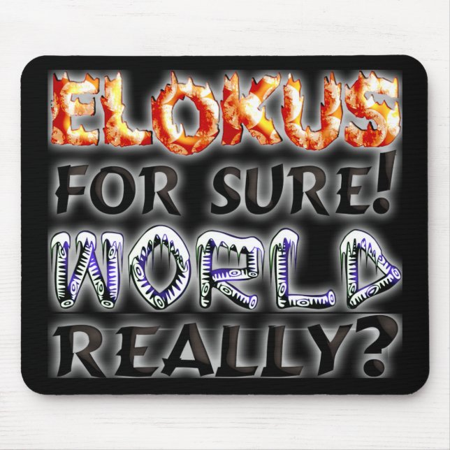 Elokut Mouse Mat (Front)