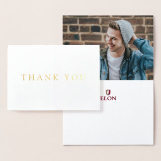 Elon Graduation Foil Card