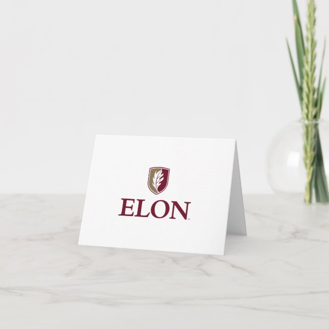 Elon Graduation Thank You Card (Front)