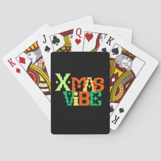 Elon Musk X-Mas Playing Cards Stocking Stuffers