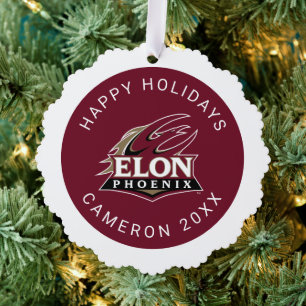 Elon Phoenix 2 Tree Decoration Card