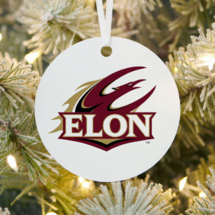 Elon Phoenix Logo 2 Metal Tree Decoration