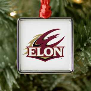 Elon Phoenix Logo 2 Metal Tree Decoration