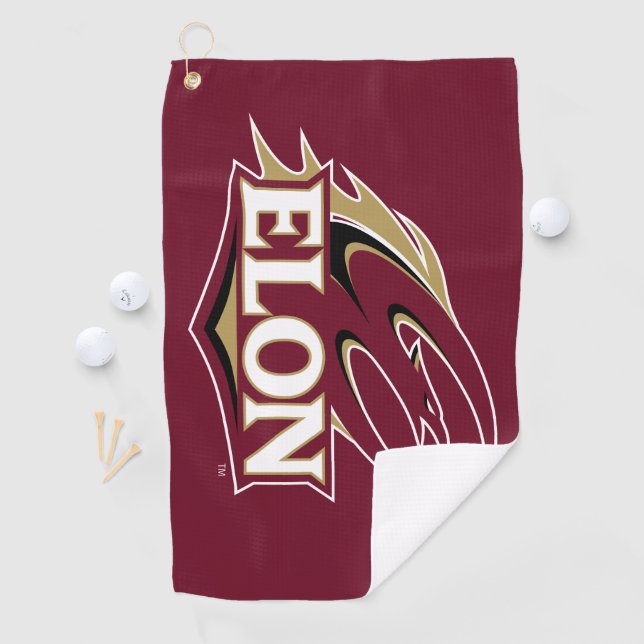 Elon Phoenix Logo Golf Towel (InSitu)