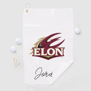 Elon Phoenix Logo Golf Towel