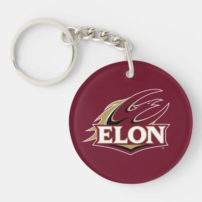 Elon Phoenix Logo Key Ring (Front)