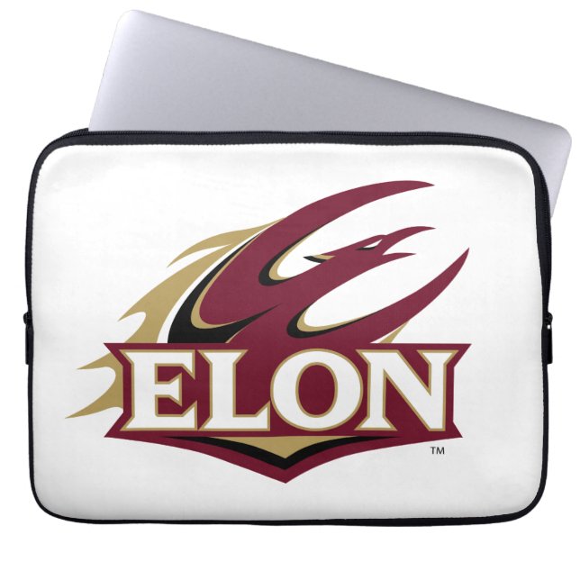 Elon Phoenix Logo Laptop Sleeve (Front)