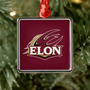 Elon Phoenix Logo Metal Tree Decoration