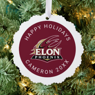 Elon Phoenix Tree Decoration Card
