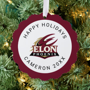 Elon Phoenix Tree Decoration Card