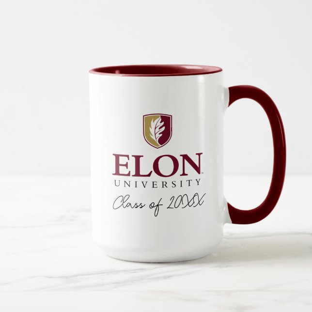 Elon University | Class of 2OXX Mug (Right)