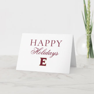 Elon University E Holiday Card