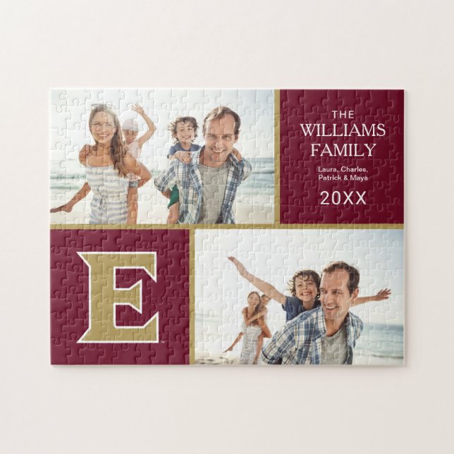 Elon University E Jigsaw Puzzle (Horizontal)