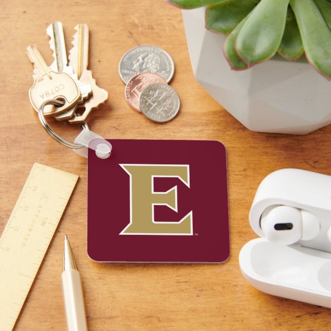 Elon University E Key Ring (Desk)