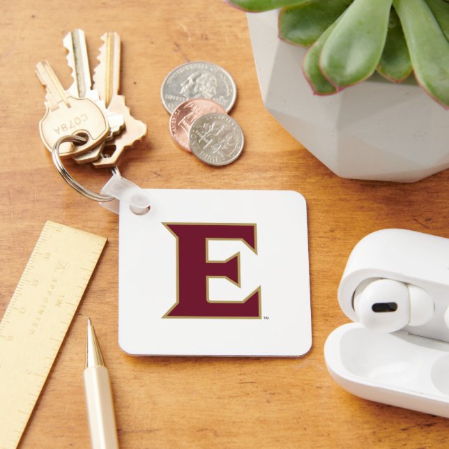 Elon University E Key Ring (Desk)