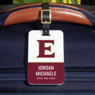 Elon University E Luggage Tag