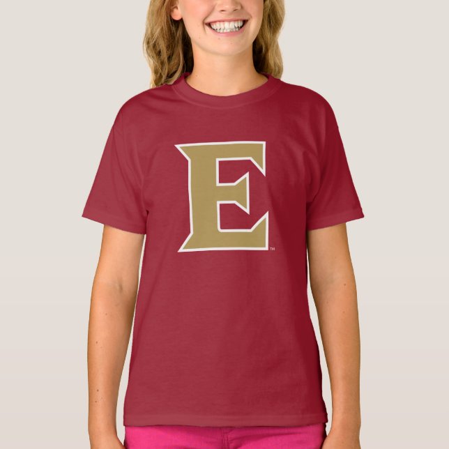 Elon University E T-Shirt (Front)