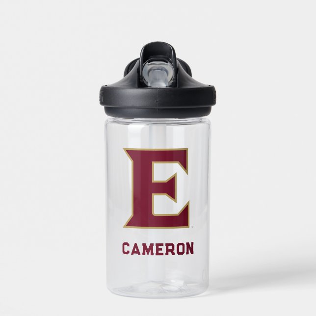 Elon University E Water Bottle (Front)