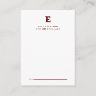 Elon University Graduation Card