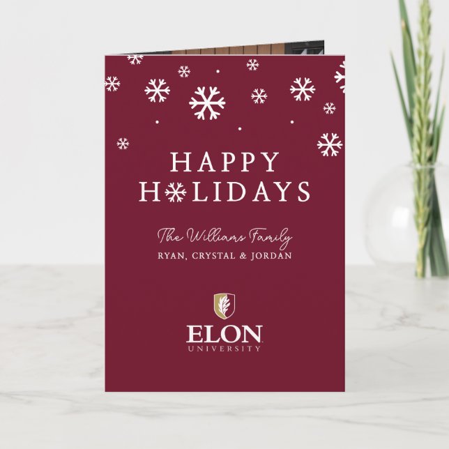 Elon University Holiday Card (Front)