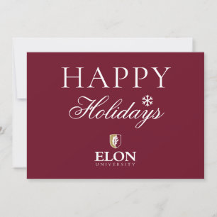 Elon University Holiday Card