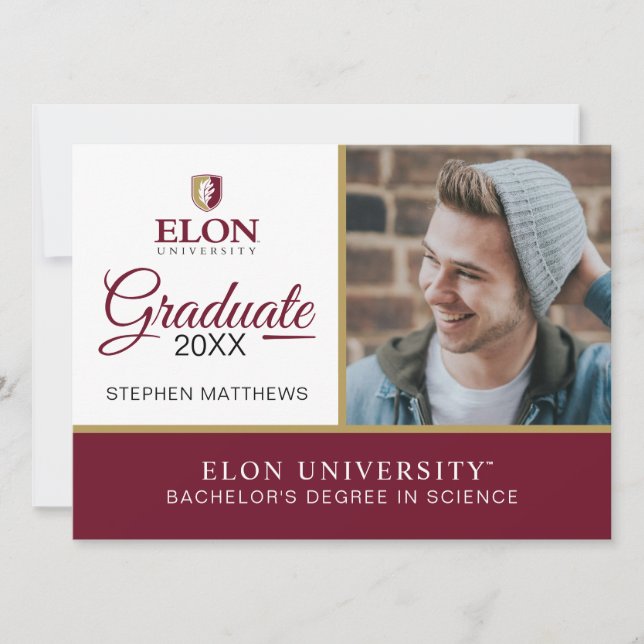 Elon University Invitation (Front)