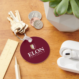 Elon University Key Ring
