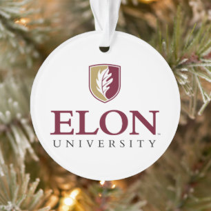 Elon University Ornament