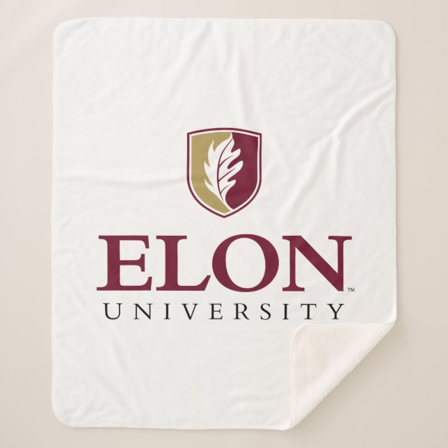 Elon University Sherpa Blanket (Front)