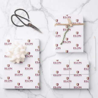 Elon University Wrapping Paper Sheet