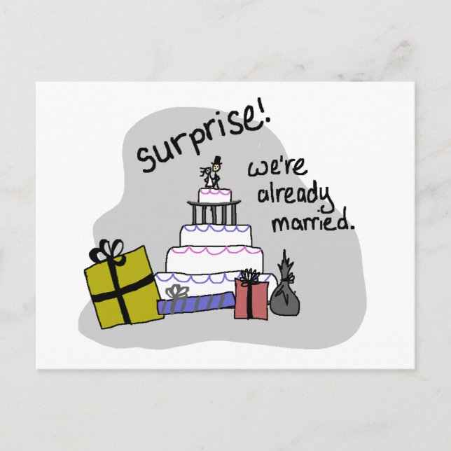 elopement announcement (Front)