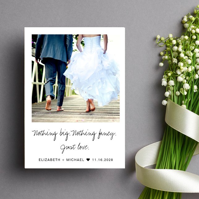 Elopement Photo Wedding Announcement (Creator Uploaded)