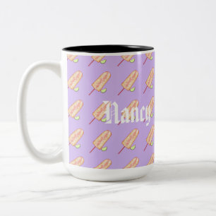 Elote Mexican street style Corn On The Cob Two-Tone Coffee Mug
