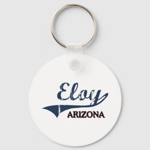 Eloy Arizona City Classic Key Ring