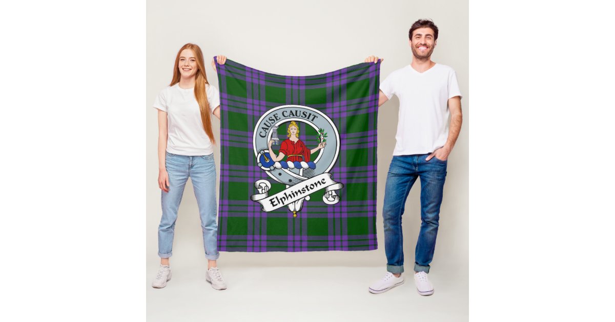 Elphinstone Tartan Plaid Hoodie Dress