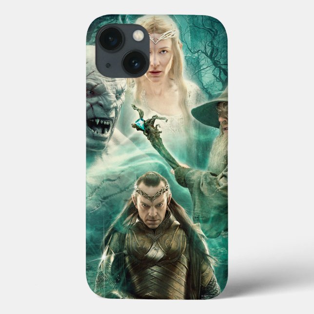 ELROND™, Azog, Galadriel, & Gandalf Graphic Case-Mate iPhone Case (Back)