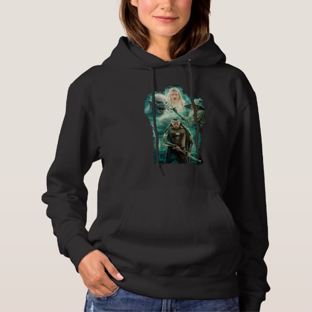 ELROND™, Azog, Galadriel, & Gandalf Graphic Hoodie (Front)
