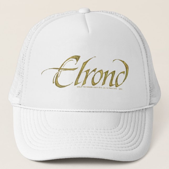ELROND™ Name Textured Trucker Hat (Front)