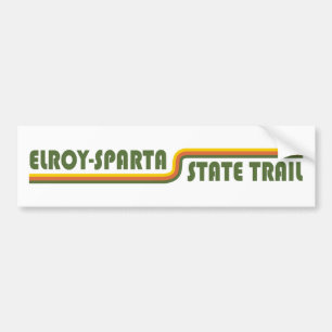Elroy-Sparta State Trail Bumper Sticker