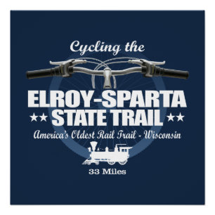 Elroy-Sparta State Trail (H2) Poster