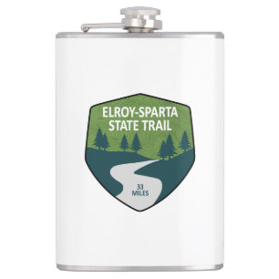 Elroy-Sparta State Trail Hip Flask