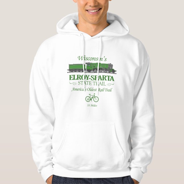 Elroy-Sparta State Trail (RT2) Hoodie (Front)